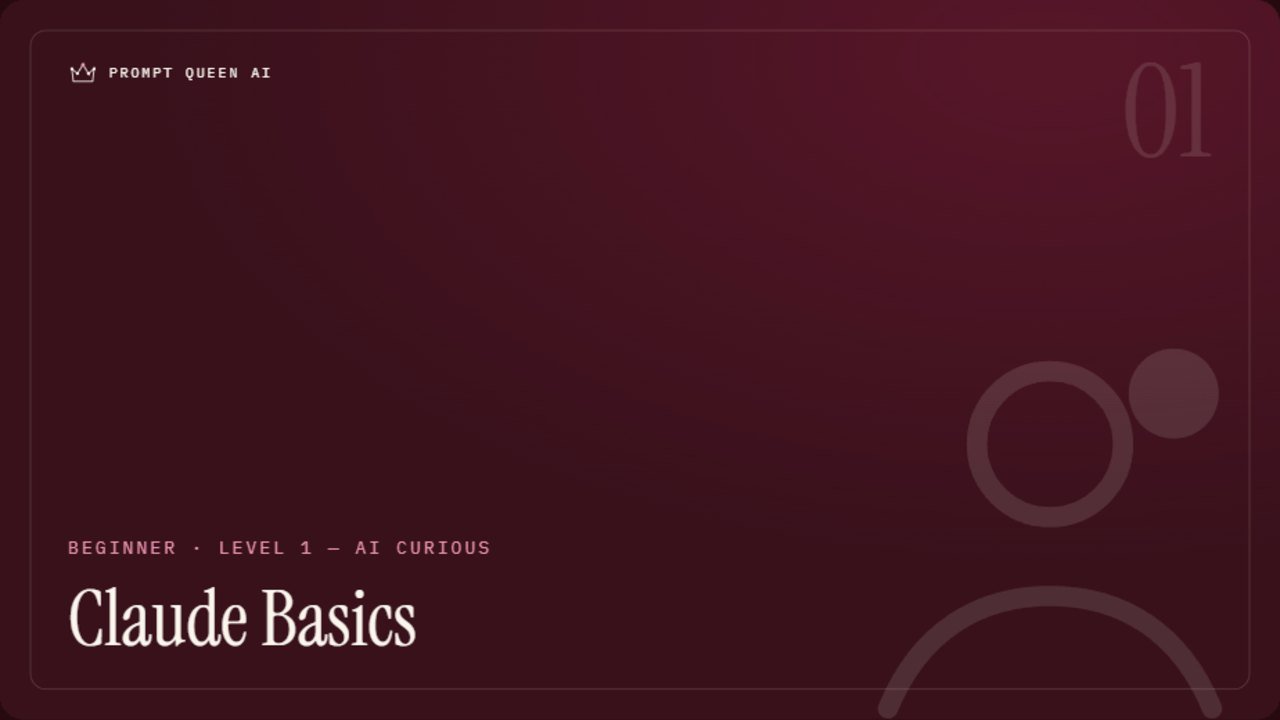 Claude Basics — course cover